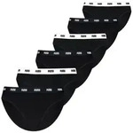 PUMA Slip PUMA WOMEN COTTON BRIEFS (6er Pack) schwarz L