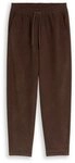TOM TAILOR Denim Chinos barrel corduroy pants cool dark brown