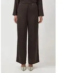 Y.A.S Anzughose YASPELLA HW WIDE PANTS S. NOOS mit Stretch, gl&auml;nzend