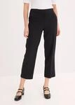 bonprix 3/4-Hose Regular Fit, mit Schlitz, aus Polyester, Viskose und Elasthan