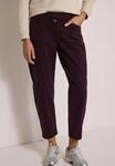 Stoffhose CECIL "Style Scarlett", Damen, Gr. 29, L&auml;nge 28, lila (berry rot...