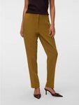 Vero Moda Anzughose VMZOEY MW TAPERED PANT NOOS Materialmix braun 34