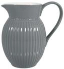 Greengate Wasserkrug GreenGate Krug Alice Steingrau 1,5 L