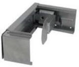 Stier Schreibtisch STIER PC-Halter Silber f&uuml;r alle Tische anpassbar H&ouml;he...