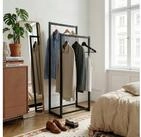 en.casa Kleiderst&auml;nder, &raquo;Holtalen&laquo; mit 2 Stangen Metall 100 x 40 x 30 cm...