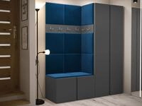 MIRJAN24 Garderoben-Set Orion III, (Komplett-Set, Kleiderschrank, Schuhschrank,...