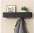 doporro Garderobenleiste Wandgarderobe Hakenleiste mit Ablage aus...