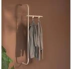 Metallbude Garderobenstange Garderobe TAMINA, vertikal oder horizontal nutzbar