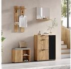 OKWISH Garderoben-Set mit Schuhbank, (Flur-Garderoben-Set &ndash; Fusionsdesign in