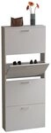 VCM Schuhschrank Sulos B. 59 x T. 17 x H. 144 cm Schuhaufbewahrung mit...