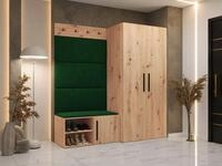 MIRJAN24 Garderoben-Set Medi I, (Dreht&uuml;renschrank, Schuhschrank, 4x Paneel...