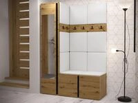 MIRJAN24 Garderoben-Set Orion X, (Komplett-Set, Schuhschrank, Schrank mit...