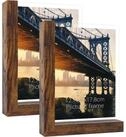 LuxusKollektion Bilderrahmen-Set Bilderrahmen 13x18 cm L-f&ouml;rmiger Glasrahmen...
