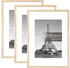 LuxusKollektion Bilderrahmen-Set Bilderrahmen 3 Pack 20x30 Fotos Bilder Poster