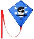 Wolkenst&uuml;rmer Kite Stuntdrachen Pirat 90cm Ready to Fly GFK, (inklusive Flugleinen