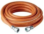 TGO Schlauchaufroller MD-Schlauch 6,3x3,5mm G3/8 LH-&Uuml;M x G3/8 LH-&Uuml;M orange