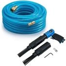 monzana Druckluftger&auml;te-Set, Druckluftschlauch 20m PVC Schnellkupplung 15 bar...