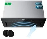 CIARRA Unterbauhaube 52 cm Einbauhaube 466 m&sup3;/h Touch & Wave Control VM5931A
