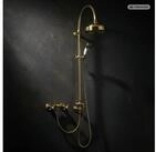 PaulGurkes Duscharmatur (Set, Duschsystem mit Armatur, Kopf- und Handbrause)
