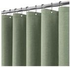 LuxusKollektion Duschvorhang Duschvorhang Wasserdicht Leinen Gr&uuml;n H182 x B275...