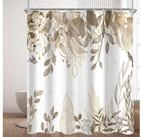 LuxusKollektion Duschvorhang Duschvorhang Polyester Wasserabweisend Grau