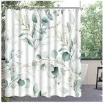 LuxusKollektion Duschvorhang Duschvorhang 160x160cm Blatt Multi 186 H160 x B160...