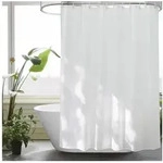 LuxusKollektion Duschvorhang Duschvorhang 180x180 wei&szlig; Wei&szlig; H180 x B180 cm...