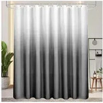LuxusKollektion Duschvorhang Duschvorhang Grau 240X200cm Wasserdicht Grau H200...