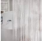 LuxusKollektion Duschvorhang Duschvorhang Transparent Antischimmel Kubisch H180...