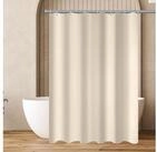 LuxusKollektion Duschvorhang Duschvorhang 90x90 cm Beige, Antischimmel Breite...