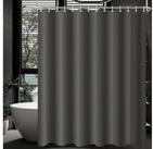 LuxusKollektion Duschvorhang Duschvorhang Wasserabweisend Dunkelgrau H220 x...