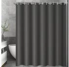 LuxusKollektion Duschvorhang Duschvorhang waschbar antischimmel Dunkelgrau H220...