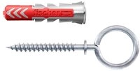 Fischer D&uuml;bel-Set Fischer 535015 DuoPower 10 x 50 OH K NV D&uuml;belset 50 mm 10...