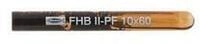 fischer Betond&uuml;bel fischer Patrone FHB II-PF 10x60 10 Stk