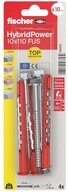 Fischer D&uuml;bel-Set Fischer 580835 HybridPower 10 x 110 FUS K Universald&uuml;bel...