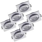 Oktaplex lighting LED Einbaustrahler Lyon Aluminium Spotleuchte dimmbar,...