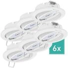 Oktaplex lighting LED Einbaustrahler Dijon Einbauspot wei&szlig; dimmbar, Dimmbar,