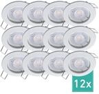 Oktaplex lighting LED Einbaustrahler Sedan Deckenstrahler wei&szlig; dimmbar,...