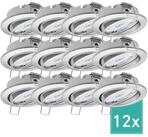 Oktaplex lighting LED Einbaustrahler Dijon Spotleuchte Chromoptik dimmbar,...