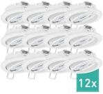 Oktaplex lighting LED Einbaustrahler Dijon Einbaustrahler wei&szlig; dimmbar,...