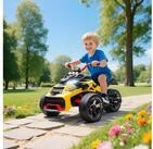 AIYAPLAY Elektro-Kinderquad 12V Kinderquad mit 3 R&auml;dern, Vorw&auml;rts-,