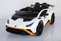 ES-Toys Elektro-Kinderauto Lamborghini Huracan STO, Belastbarkeit 35 kg,...