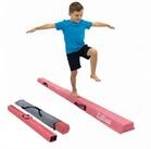 TRUTZHOLM Balanceboard Schwebebalken 210 cm pink Turnbalken mit Tragetasche