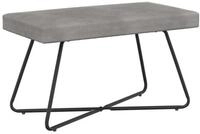 vidaXL Sitzbank Bank Hellgrau 80 x 40 x 45 cm Samt (1-St)