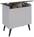 VCM Schuhbank Bosula L B. 68 x T. 39 x H. 65 cm, Holztruhe, Kiste f&uuml;r alle