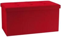 VCM Schuhbank Boxas B. 76 x T. 38 x H. 38 cm, Stoff-Sitztruhe, Kiste f&uuml;r...