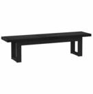 vidaXL Sitzbank 160 x 41 x 45 cm Esstischbank NOAIN 160x41x45 cm Massives...
