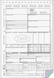 Sigel Formularblock Internationaler Frachtbrief SD A4 4 Blatt VE=50 St&uuml;ck