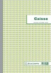 EXACOMPTA Gesch&auml;ftspapier 5x Kassenbuch A4 Einnahme-Ausgabe 50x2Bl - 23550E,