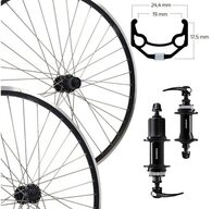 Roland Laufrad Roland Radsatz 26" Disc Centerlock schwarz SE ZAC 19 Aluminium...